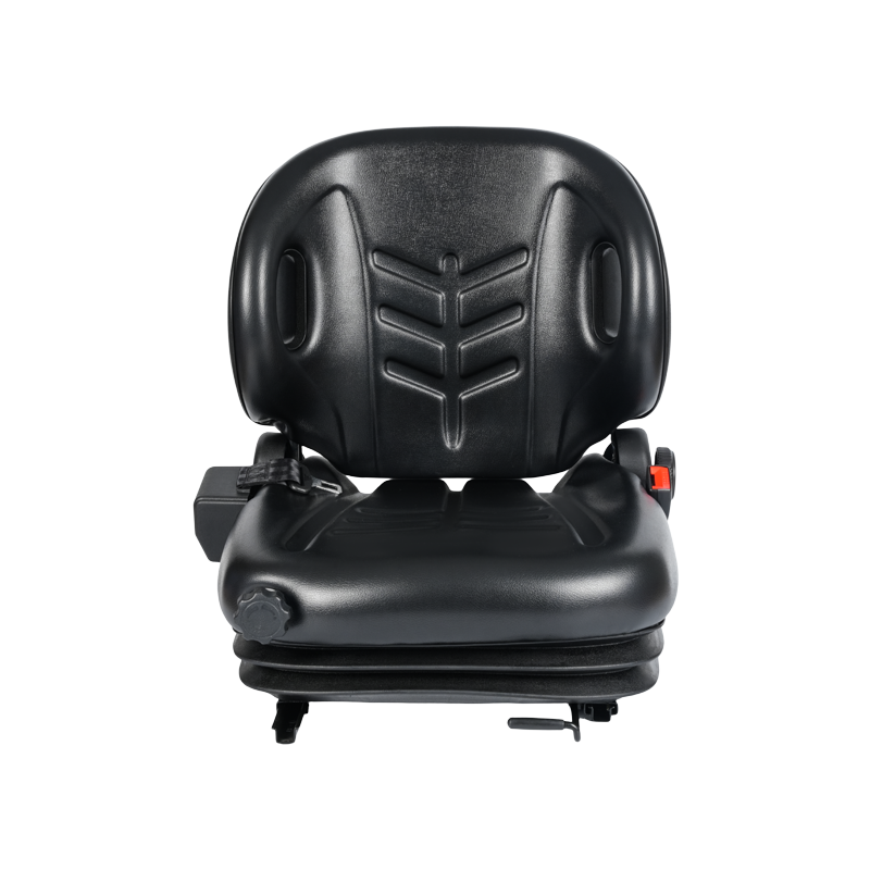 BF2-3AB EN13490 IT1+IT2 -sertifioitu vastapainotrukin istuin mekaanisella jousituksella OPS-kytkimellä ja yleiskäyttöisellä monitoimikiinnitysjärjestelmällä, yhteensopiva Toyota Jungheinrichin kanssa