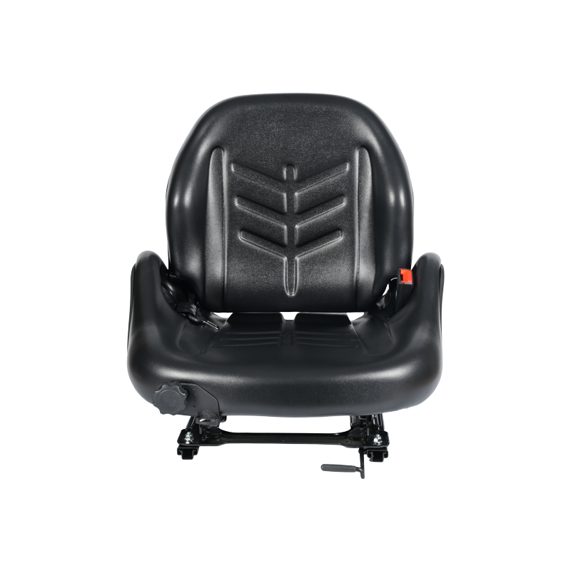 BF5-3 EN13490 IT1+IT2-sertifioitu jousitettu istuin turvavyöllä ja OPS-kytkimellä | Laajakäyttöinen rakenne Yhteensopiva Hangcha-, Nissan-, TCM-, Mitsubishi-haarukkatrukkien kanssa