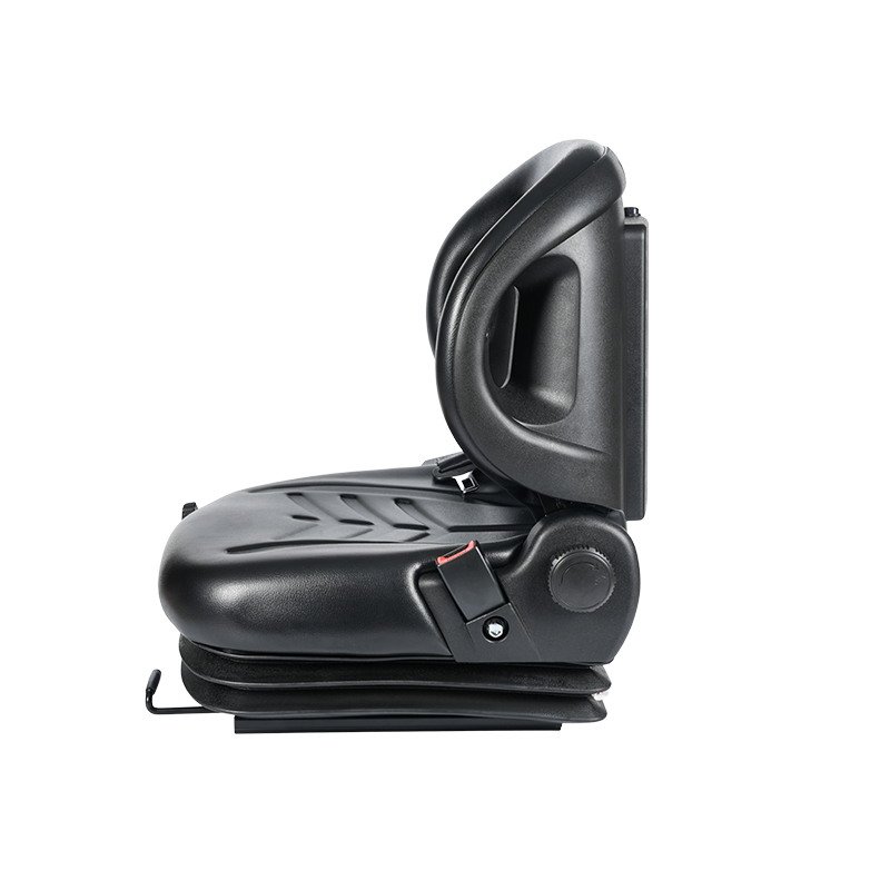 BF2-3AB EN13490 IT1+IT2 -sertifioitu vastapainotrukin istuin mekaanisella jousituksella OPS-kytkimellä ja yleiskäyttöisellä monitoimikiinnitysjärjestelmällä, yhteensopiva Toyota Jungheinrichin kanssa