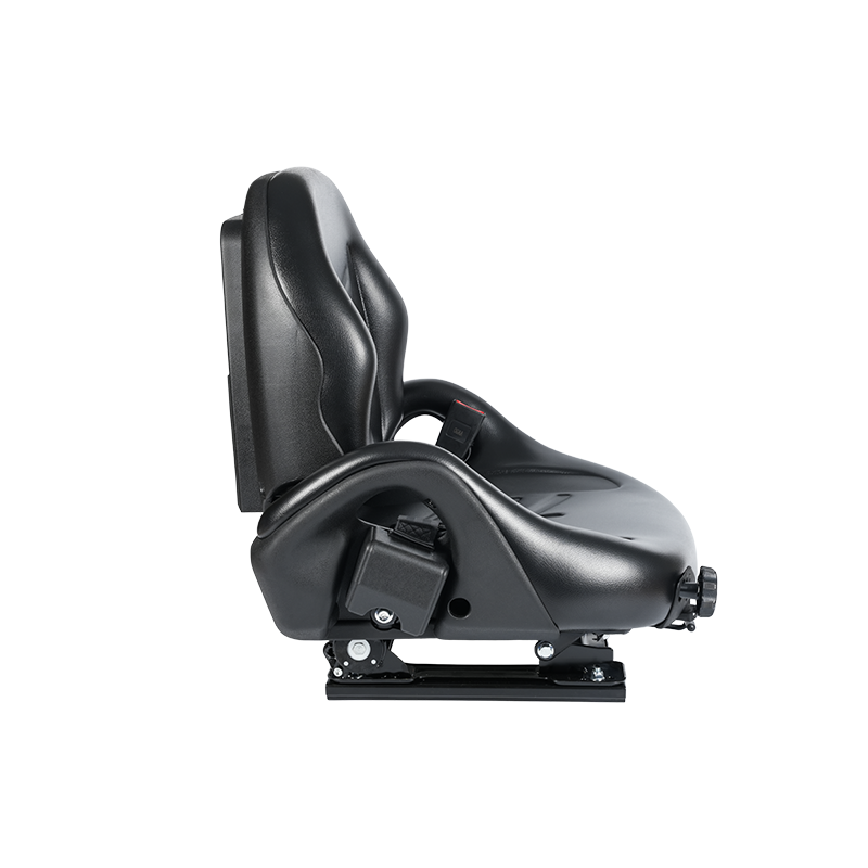 BF5-3 EN13490 IT1+IT2-sertifioitu jousitettu istuin turvavyöllä ja OPS-kytkimellä | Laajakäyttöinen rakenne Yhteensopiva Hangcha-, Nissan-, TCM-, Mitsubishi-haarukkatrukkien kanssa