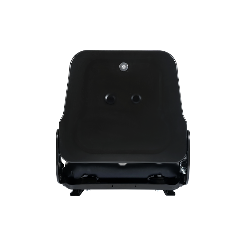 BF1-1 kestävä ergonominen sertifioitu haarukkatrukin istuin polttotrukeille mustalla vinyylillä