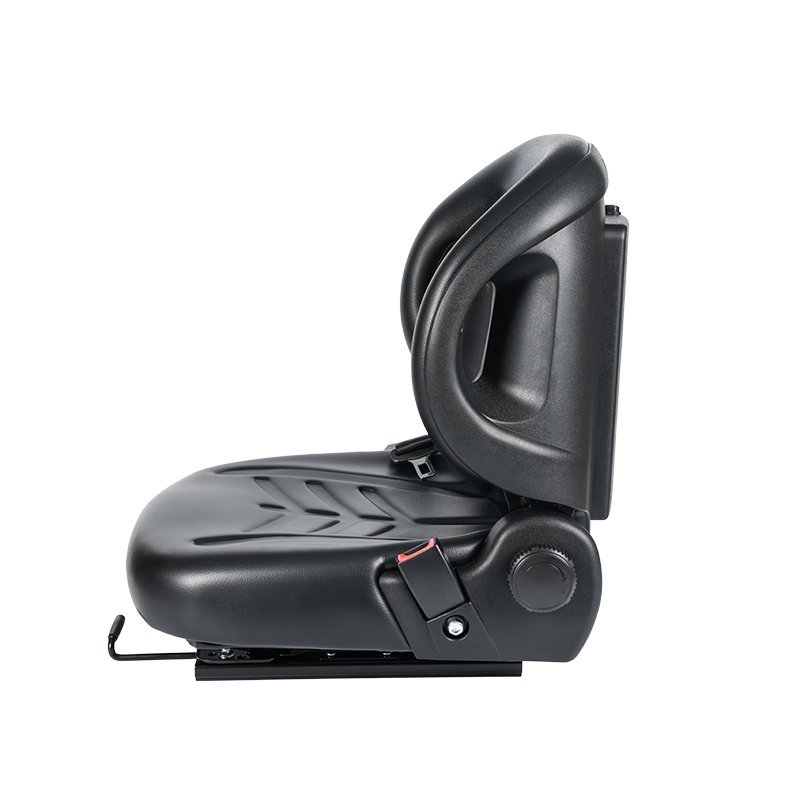 BF2-2 Universal Fit -tasoistuin lentokenttätraktoreihin, 60° kallistus, sisäänvedettävä turvavyö ja asiakirjalaatikko