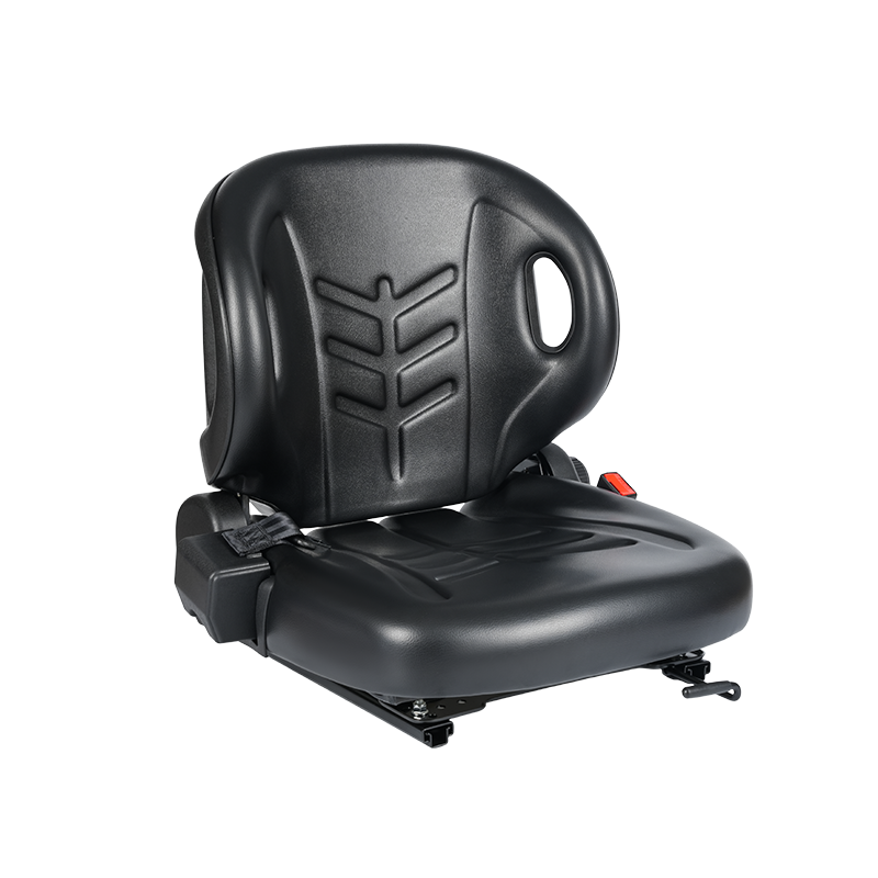 BF2-2 Universal Fit -tasoistuin lentokenttätraktoreihin, 60° kallistus, sisäänvedettävä turvavyö ja asiakirjalaatikko