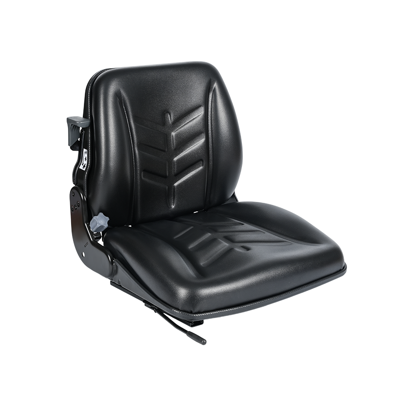 BF8-4 luotettava puolijousitettu istuin lentokentän vetotraktoreihin mekaanisella jousituksella ja 15° selkänojalla